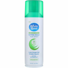 White Rain Aerosol Haarspray Ongeparfumeerd, Extra Hold 198 g (Verpakking van 4)