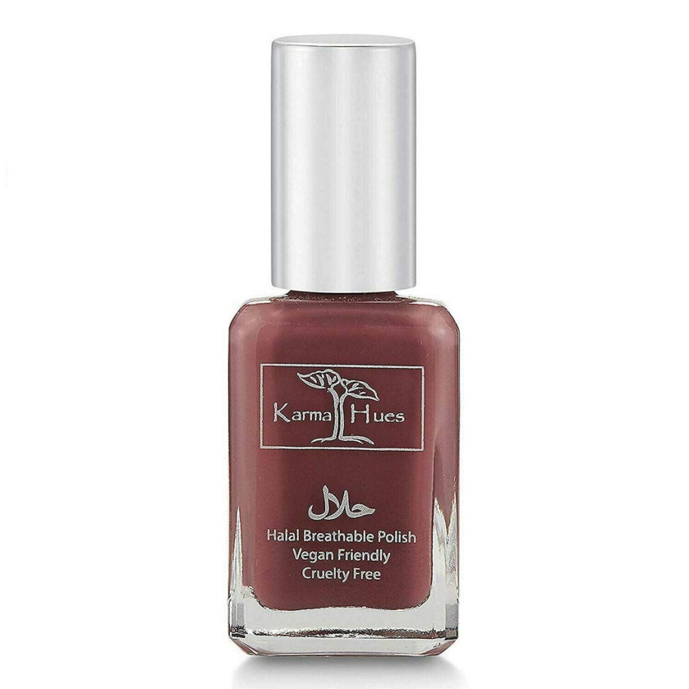 Karma Organic Karma Naturals Certified Halal Nail Polish - Breathable & Water Permeable, Wudu Friendly (Sufia)