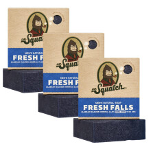 Dr. Squatch Naturlig Tvål för Män - Kallprocess Tvål utan Hårda Kemikalier - Fresh Falls (5 oz, 3-Pack)