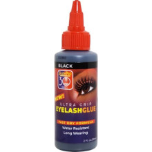 Colla per ciglia Salon Pro Ultra Grip Nera, 30 Secondi di Adesione, 2 oz