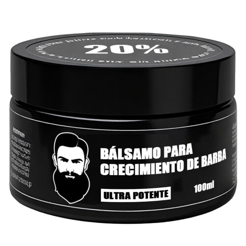 Stimulateur de Barbe - Baume de Croissance Ultra Puissant, 100 ml / 3.5 oz