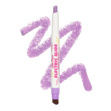 Lime Crime Electric Slide Lidschatten & Pinselstick, Whatever - Leichter 2-in-1 Lidschatten-Stift mit Pinsel