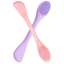 YEADMAL Siliconen Gezichtscrubber, 2 in 1 Gezichtsmasker Borstel, Porie Borstel, Zwartkop Verwijderaar