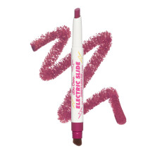 Lime Crime Electric Slide Lidschatten & Pinsel Stick, As If - 2-in-1 Lidschatten für langanhaltende Farben