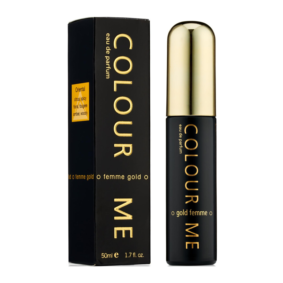 Photos - Women's Fragrance Milton-Lloyd Colour Me Femme Gold by  for Women - 1.7 oz PDT Spray 01M3CFG 