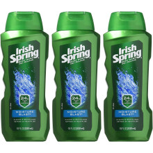 Irish Spring Duschgel, Moisture Blast 18 oz (3-pack)