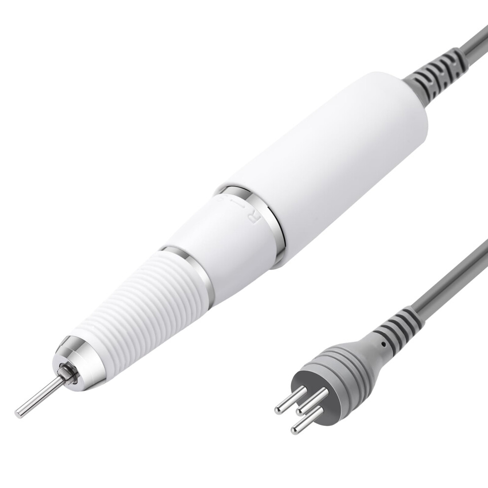 Makartt White 30000Rpm Electric Handpiece For Up200 Nail Drill Machine Professional E File 3 Pins