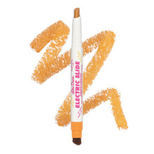 Lime Crime Electric Slide Eyeshadow & Brush Stick, Totally Buggin - 2-in-1 Augenbrauenstift mit Pinsel für langanhaltende Farbe
