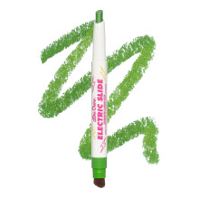 Lime Crime Electric Slide Lidschatten & Pinselstick, Lets Bounce - Leichter 2-in-1 Lidschattenstift mit Pinsel