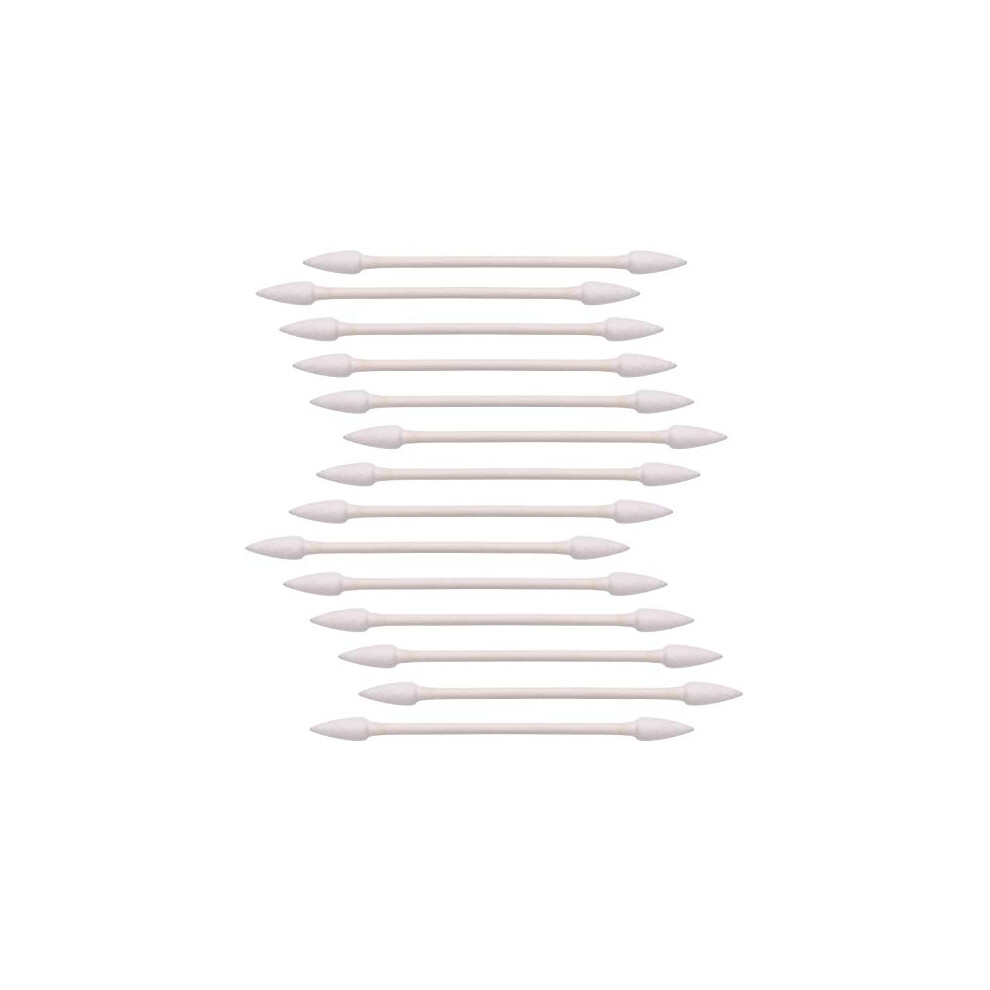 Tecunite 600 Pieces Cotton Swabs, Double Precision Cotton Tips With Paper Stick