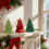 Bougie parfumée sapin de Noël vert menthe M 3