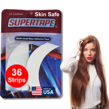 SUPERTAPE Contour CC Lace Tape für Perücken, Wasserdicht, Doppeltes Haartape, Ultra-Starker Halt