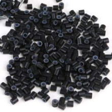 Prolinks- 500 st Premium Silikonbelagda Koppar Micro Rings För I-Tip Hårförlängningar (Blond- 4 mm)