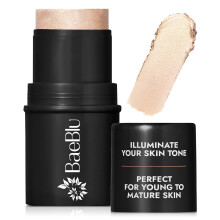 BaeBlu - Bio Blush Tube, Chardonnay - 100% natürliche vegane Cremeblush-Sticks, Multi-Use Bronzer & Highlighter