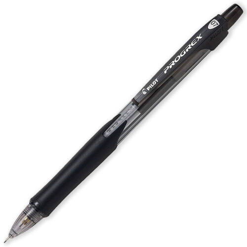 Pilot Pilot Progrex Mechanical Pencil Black 0.7mm Pack of 3 1