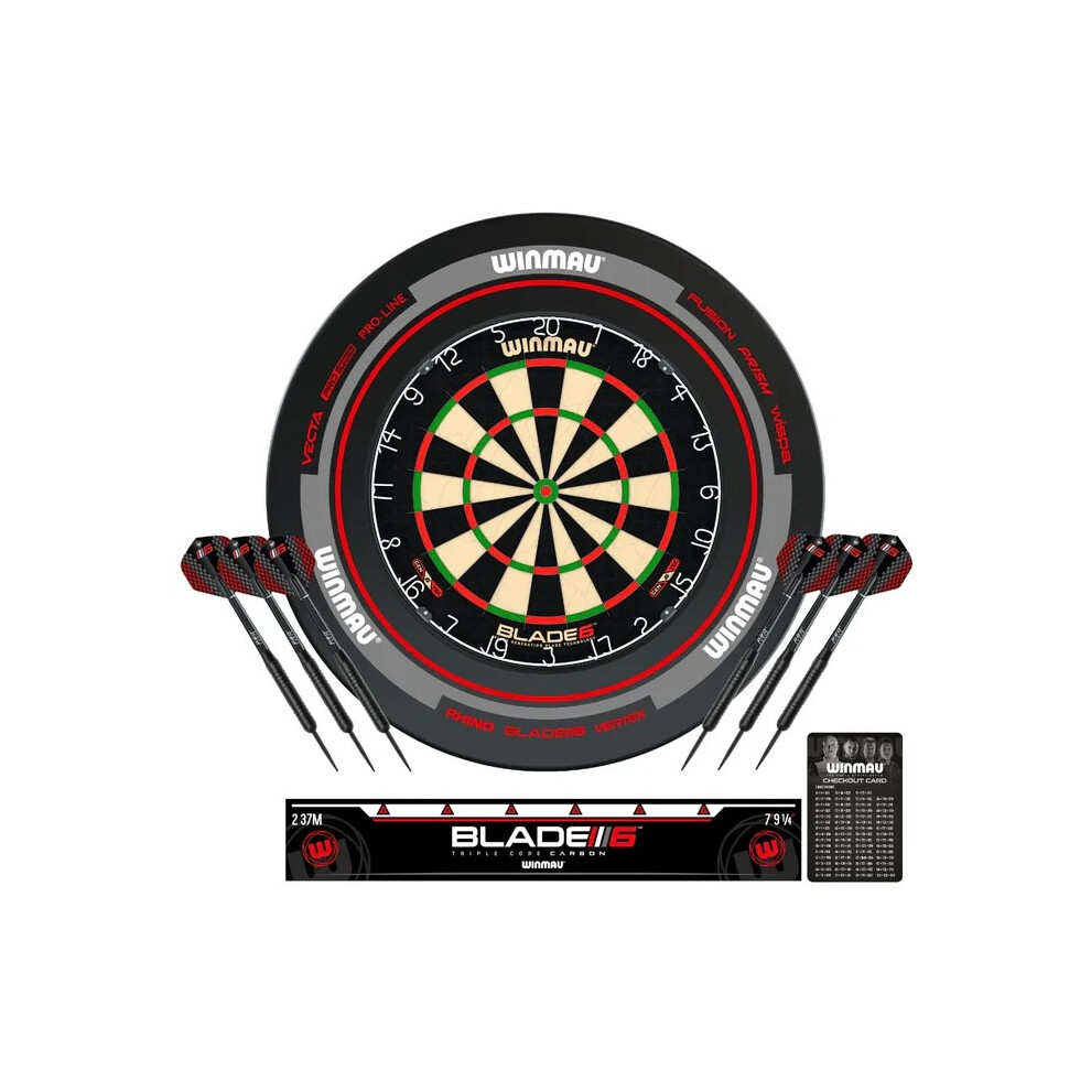 Winmau Blade 6 Professional Dartboard Surround Set