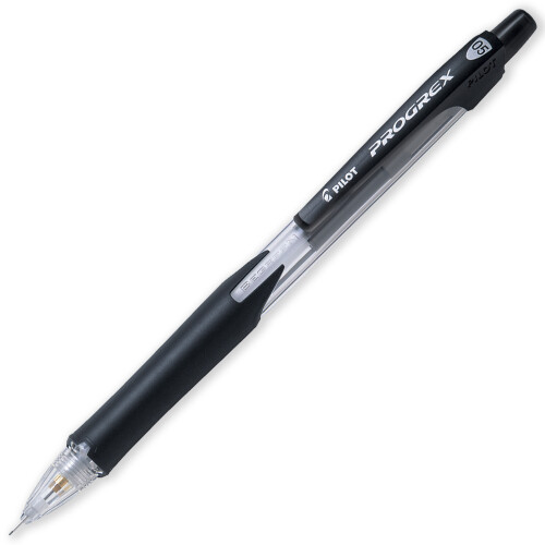 Pilot Pilot Rexgrip Mechanical Pencil Black 0.5mm Pack of 3 1
