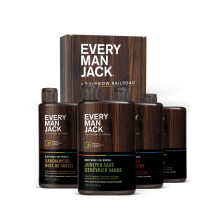 Every Man Jack Duschgel Variety Box - Inkluderar fyra duschgeler med rena ingredienser och fantastiska dofter
