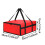 Torba termiczna do dostawy pizzy 20x20x6 cali 3
