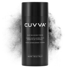 CUVVA Hair Building Fibers (30g) - Instantly Fill in Fine and Thinning Hair to Create a Thicker, Fuller Look - 13 Different Shades for Men & Women - B