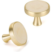 Crua-earraí Troscáin Mhaisiúla Do Do Spás Brionglóideach, Cnaipí Óir Pearl Gold Feabhsuithe Comh-Aireachta Práis Scuabtha Do