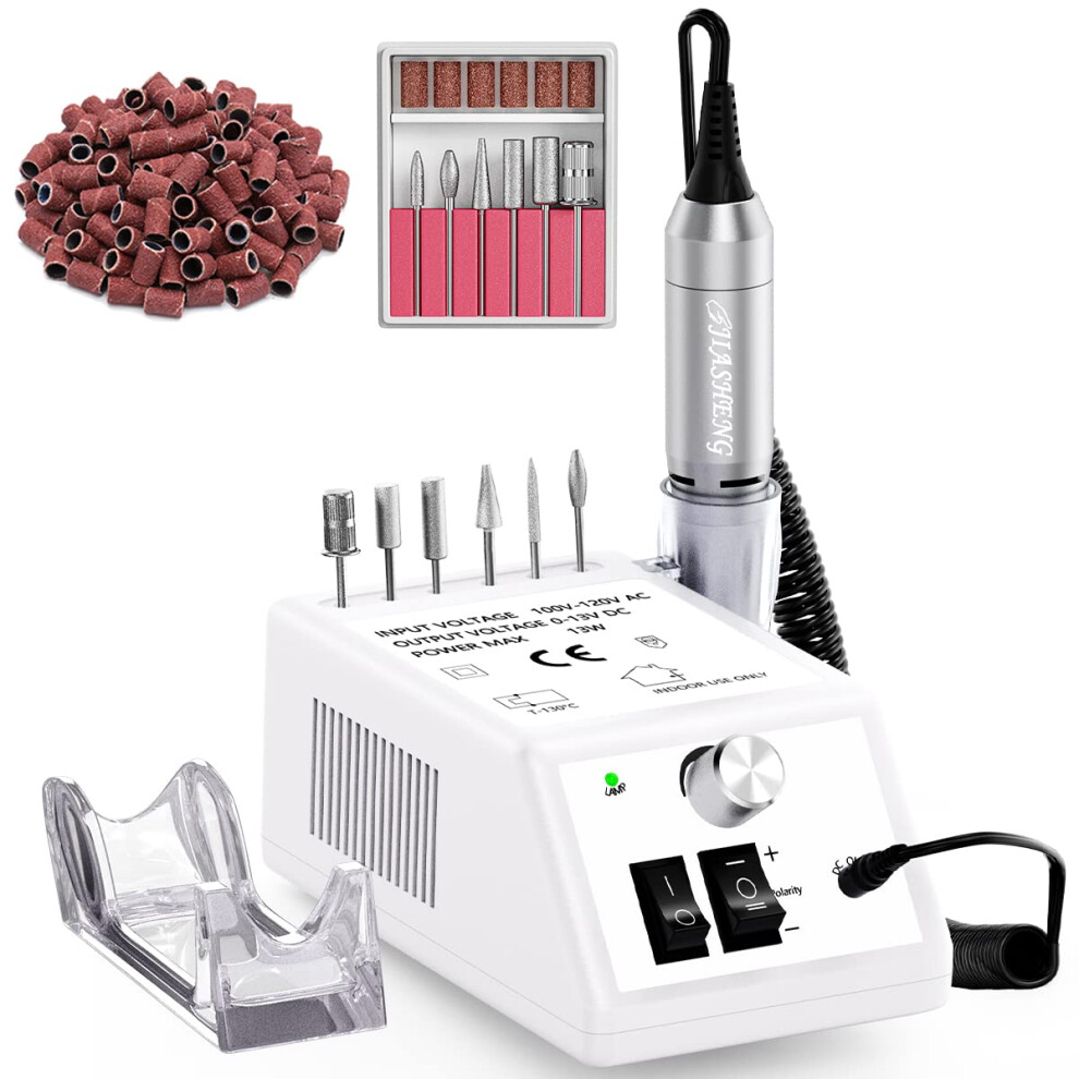 Jiasheng Professional Nail Drill, 20000Rpm Electric Nail Drill Machine, Electronic Nail File Drills For Acrylic Nails Gel Nails Manicure Pedicure Tool