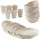 Wheat Straw Dinnerware Set Beige 18-Piece 1