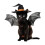 Lighted Metal Cat Yard Stake, Halloween Decoration 1