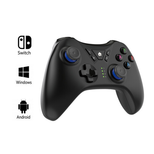 (Blue) Wireless Bluetooth Gamepad Game Console Handle For Nintendo Switch PS3 Android TV Box 2