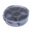 Veggie Tray with Lid 4 or 6 Compartments 1