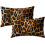 Set di 2 federe con stampa leopardata, 30x51 cm. 1