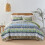 Boho Floral Quilt Set Queen 3-Piece 1