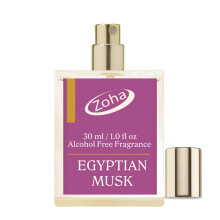 Zoha Egyptian Musk - Parfymolja för kvinnor och män, alkoholfri doft, 30ml spray