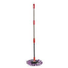 Ανταλλακτική λαβή σφουγγαρίστρας Spin Mop 121cm Τηλεσκοπική από ανοξείδωτο ατσάλι