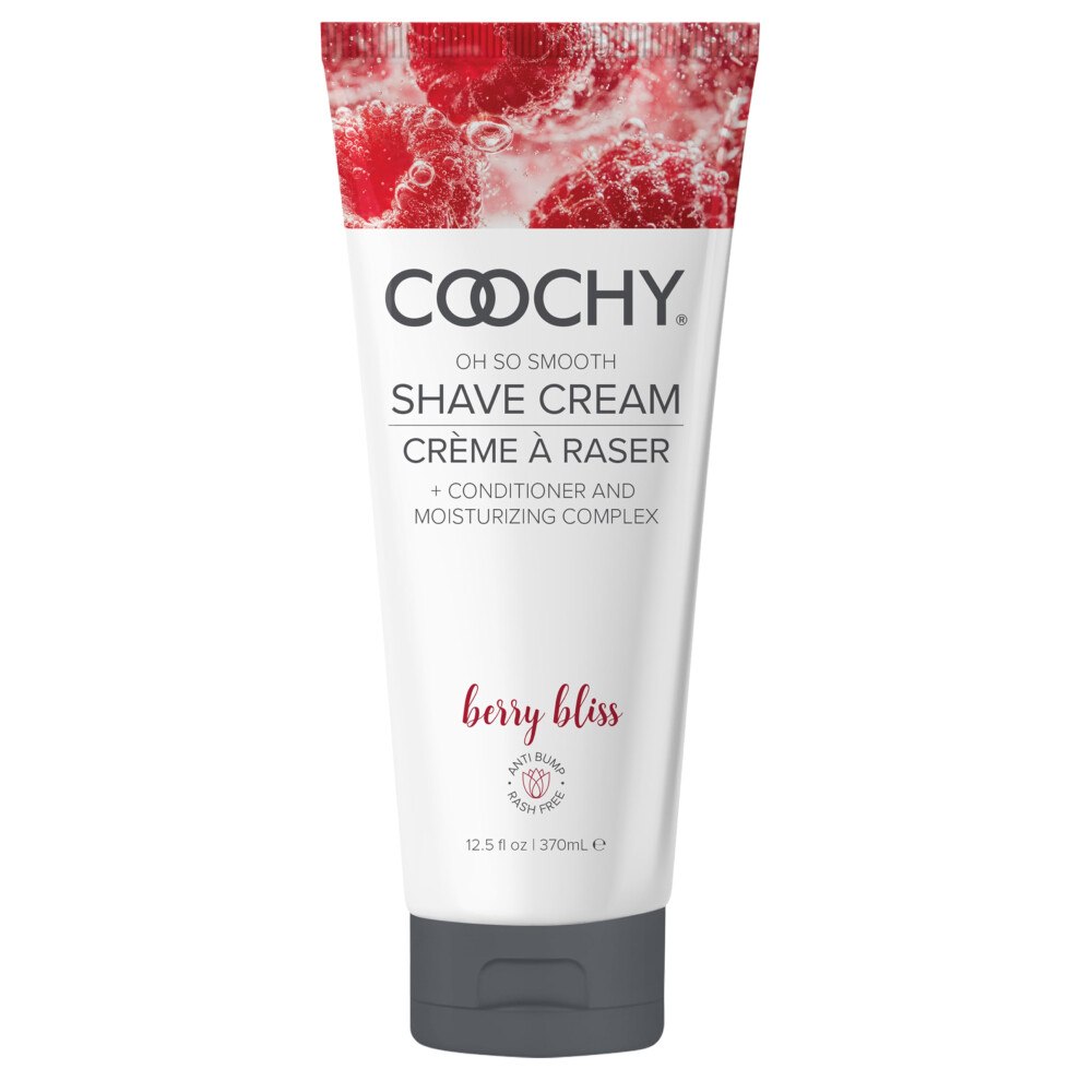 Coochy Cream Shave - Moisturizing Shave Lotion - Gentle Intimate Shaving - For Bikini Area, Underarms, Legs & More - Rash-Free, Hydrating Formul