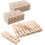 Natural Wooden Clothespins 100 Pack 1