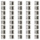 Butterfly Shape Small Hinges With Smooth-Exterior 90 degrees 1