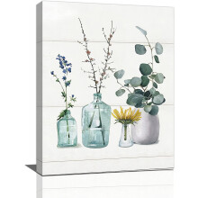 Botanical Wall Art Canvas Print 12x16 Inch
