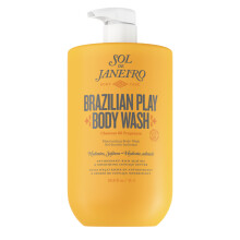 Sol de Janeiro Brazilian Play Moisturizing Shower Cream-Gel Body Wash - 1L/33.8 fl oz Biggie Size with Pump