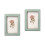 Wooden Photo Frame 6 Inch Light Blue 1