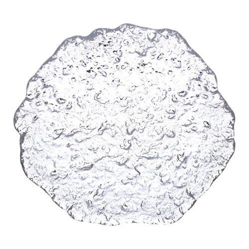 Glass Salad Plate Transparent 15 cm