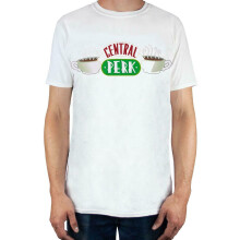 Friends Short Sleeved T-Shirt (Mens White)