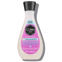 Cutex Gel Rimuovi Smalto, Ultra-Potente & Rimuove Glitter e Colori Scuri, Senza Parabeni, 10.1 Fl Oz