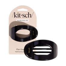 Kitsch Medium Flat Claw Clips for Women - Stylish Flat Hair Clips, Strong Hold for Thick & Fine Hair | Non-Slip for Secure, Comfortable All-Day Wear |