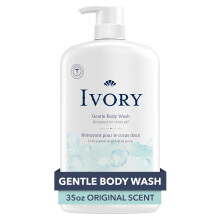 Ivory Douchegel, Voor het Hele Gezin, Zachte Formule, Vrij van Kleurstoffen en Parabenen, Originele Geur, 35 oz