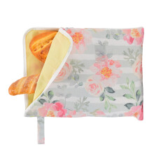 Double Layer Bees Wax Preservation Bag With-Lshapedzipperpatt
