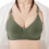 Admvng Women's Front-Button Bra – Wire-Free, Seamless, 1