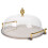 Prato para servir bolo Worgeous com tampa (1 conjunto) 1