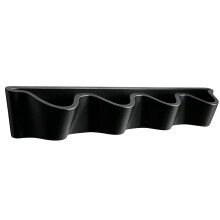 Wall Mount Storage Solution Featuring Portable Yet Strong-Black