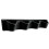 Wall Mount Storage Solution Featuring Portable Yet Strong-Black 1